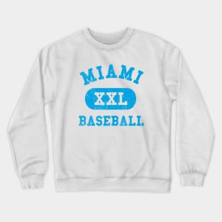 Miami Baseball II Crewneck Sweatshirt